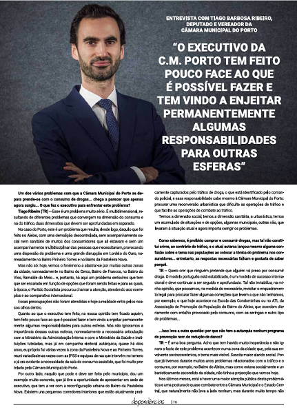 Entrevista à revista Dependências
