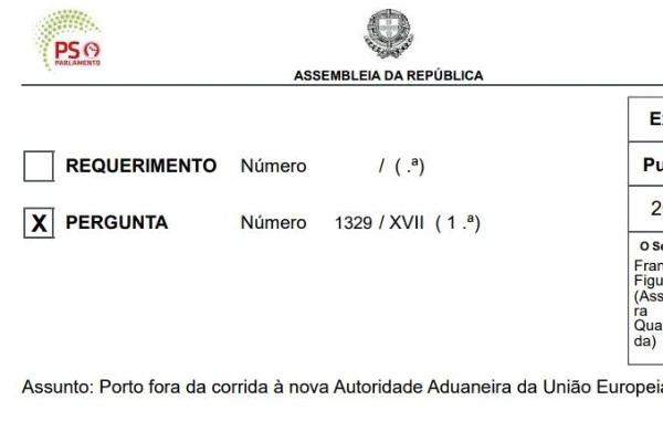 Exclusão do Porto para sede da Autoridade Aduaneira Europeia 