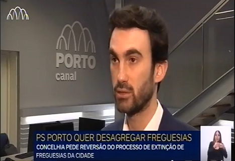 Revisão do mapa das freguesias do Porto